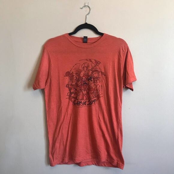 Tultex Tops - Tultex M Japanese anime volunteer shirt black